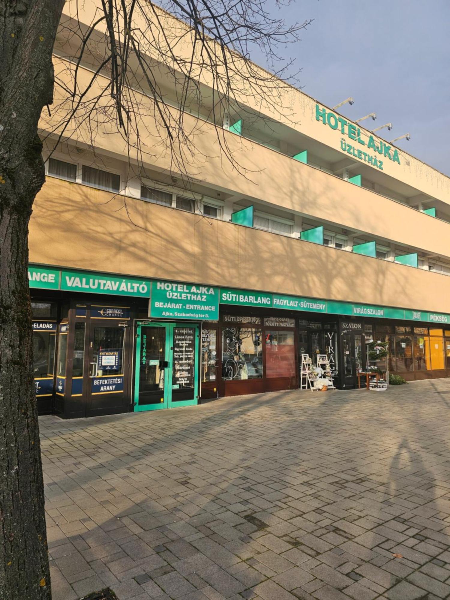 Hotel Ajka Uezlethaz Panzio Ajka Bagian luar foto